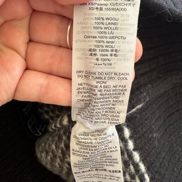 Tory Burch Two Tone Crewneck Sweater - Picture 4 of 6